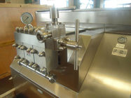 เครื่องทำ Homogenizer ผลิตภัณฑ์นมเสียงรบกวนต่ำสแตนเลส